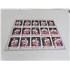 Image 6 : 1987/88 Calgary Flames Red Rooster Hockey Cards - Uncut Sheets of Hockey Cards