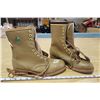 Image 3 : Men's sz 8, steel toe work boots - NOS, has tags - appears unused