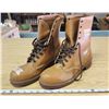 Image 3 : Vintage Terra Nova men's sz 8, steel toe work boots - like new, appears unused