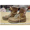Image 2 : Vintage Canadian Giant, men's sz 8 steel toe work boots - used