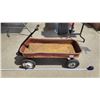 Image 1 : Vintage "Radio Flyer - 90" red wagon - 34" long x 15"w x 13.5"H