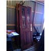 Image 1 : Wood Door with glass and closer 30" x 83 3/4"