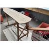 Image 4 : Large vintage wooden ironing board - 5ft Long x 32" or 36" total H x 15"W