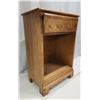 Image 2 : Maple wood night stand - 26"H x 17 3/4"W x 10.5"D