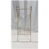 Image 1 : Vintage wire telephone stand - 27"H x 11.5"W x 12"D