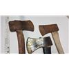 Image 2 : Lot of 3, vintage axes - assorted