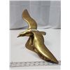 Image 1 : Large brass sea bird - 21.5"Long x 9"W x 9.5"H