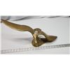 Image 3 : Large brass sea bird - 21.5"Long x 9"W x 9.5"H
