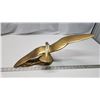Image 5 : Large brass sea bird - 21.5"Long x 9"W x 9.5"H