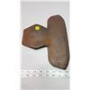 Image 2 : Large iron broad axe head, appears hand forged - 11.5" blade