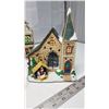 Image 3 : 4 Christmas village lighted houses