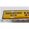 Image 4 : 1978 Saskatchewan (SK) contractor license plate topper