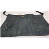 Image 2 : Black leather work apron - appears unused, like new