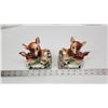 Image 2 : Cute fawn/deer porcelain bookends