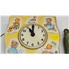 Image 2 : Nursery rhymes working weighted tin clock