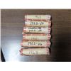 Image 1 : six rolls of assorted pennies CDN