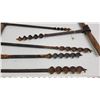 Image 2 : 5 antique wood augers