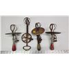 4 Vintage hand mixers/beater