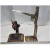 Image 1 : Silver bottle capper & vintage C clamp