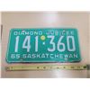Image 1 : 1965 Saskatchewan license plate