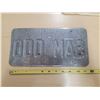 Image 2 : Saskatchewan wheat sheath sample license plate SAM-000