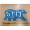 Image 1 : 1972 Northwest Territories license plate 5-613