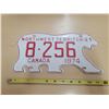 Image 1 : 1974 Northwest Territories license plate 8-256