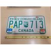 Image 1 : Prince Edward Island license plate PAP-713