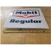 Image 6 : Mobil "Regular" gas pump sign 13 3/4" x 12"