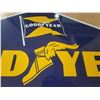 Image 5 : Goodyear Tires porcelain sign 1953 45" x 24.5"