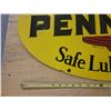 Image 5 : double sided Pennzoil advertising sign 31" x 18"