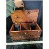 Image 3 : Ducks Unlimited wooden storage chest leather handles