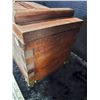 Image 7 : Ducks Unlimited wooden storage chest leather handles