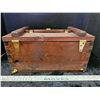 Image 8 : Ducks Unlimited wooden storage chest leather handles