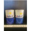 Image 1 : 2 Mobil oil oil tins 1 qt (full)