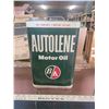 Image 1 : B/A Autolene motor oil tin