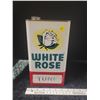 Image 1 : White Rose one gallon tin