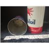 Image 4 : 2 Mobil oil oil tins, 1 Lubrite 1 us qt.