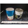 Image 2 : L-Jay motor oil tin one litre & John Deere fuel improver tin 946 mL