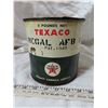 Image 2 : Full Texaco oil can 5lbs
