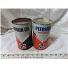 Image 1 : Pair of B/A 1 qt cans motor oil and Perrless motor oil