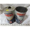 Image 3 : Pair Durafilm, 1qt motor oil can B/A pair