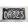 Image 1 : 1943 Saskatchewan license plate - DR323