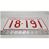 Image 2 : 1945 Saskatchewan license plate - 18-191