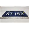 Image 2 : 1962 Saskatchewan license plate - 87-153