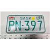 Image 1 : 1984 sticker, Motorcycle Saskatchewan license plate - PN-397