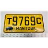 Image 1 : Manitoba license plate - T 9769 C