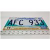 Image 2 : Manitoba license plate - AFC 933