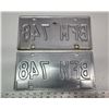 Image 3 : Pair of Manitoba license plates - BFM 748