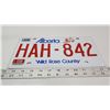 Image 2 : Alberta license plate - HAH-842